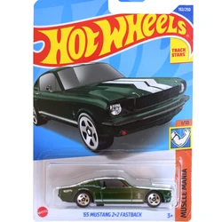 2022-192 Hot Wheels 1:64 Car 65 MUSTANG 2+2 FASTBACK Metal Diecast Model Car Kids Toys Gift