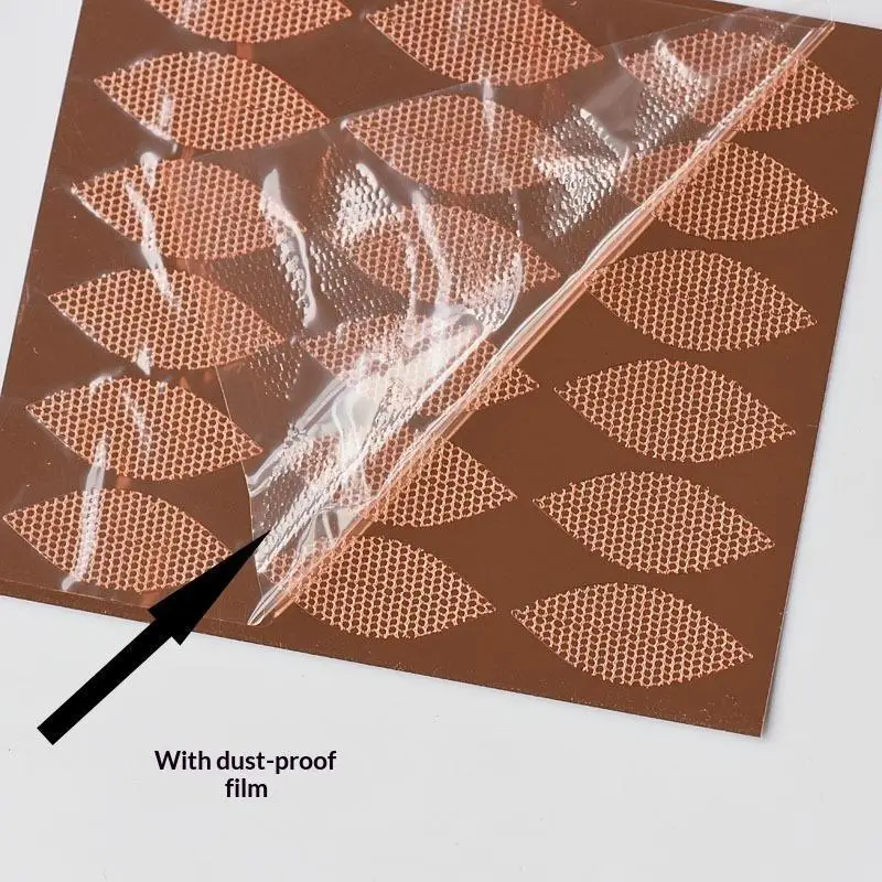 5 Sheets Lift Strips Makeup Tools Beauty Double Eyelid Tape Lace Mesh Eyelid Sticker Invisible Eye Stickers Self-Adhesive Fiber