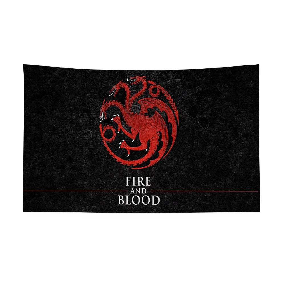 Lgbt Flag to Hang A Four-hole Flag T-targaryens Home Decoration 4th of July Decorations Decorative Flags and Banners Outdoor Car