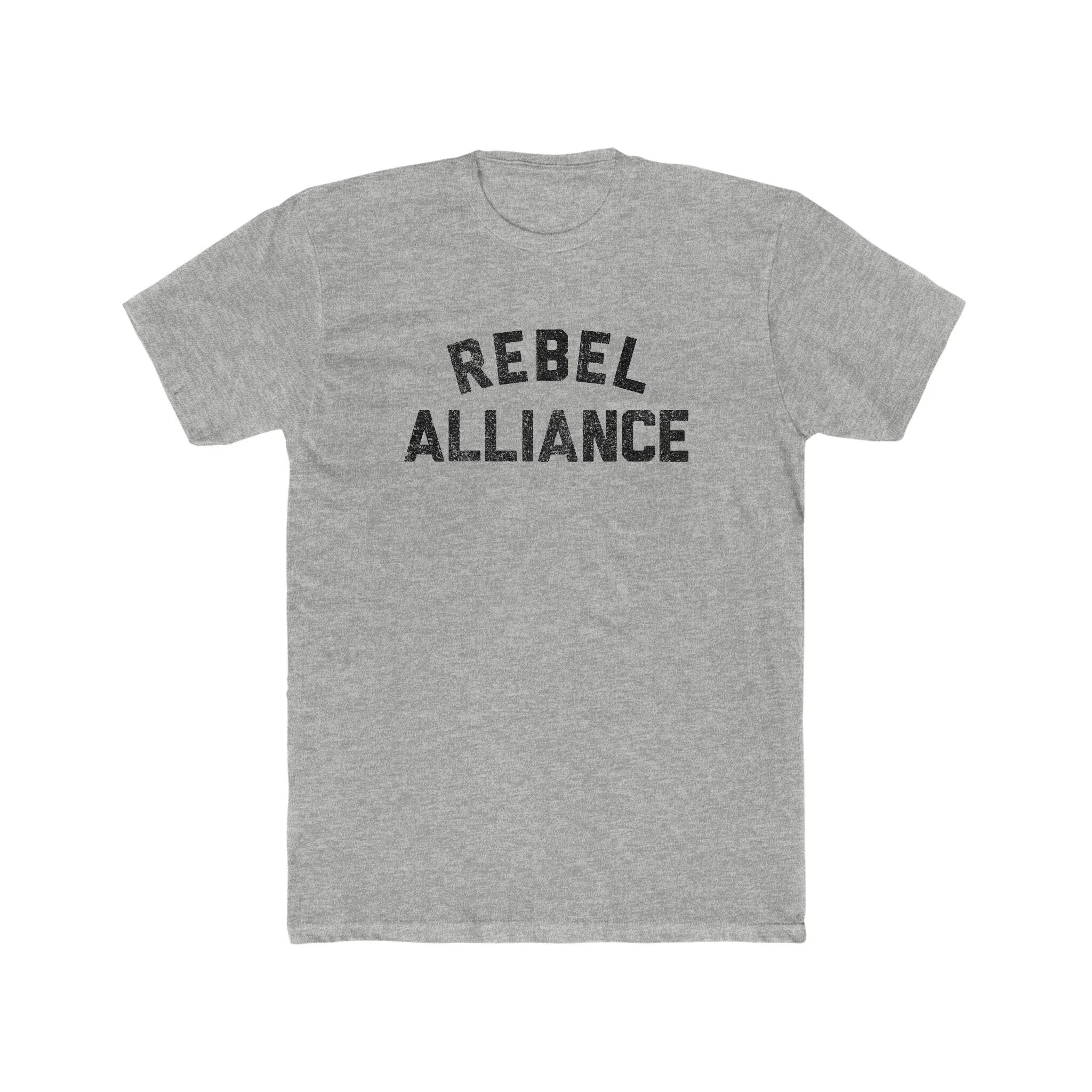 Rebel Alliance Vintage Look T Shirt Heathered 50 Blend