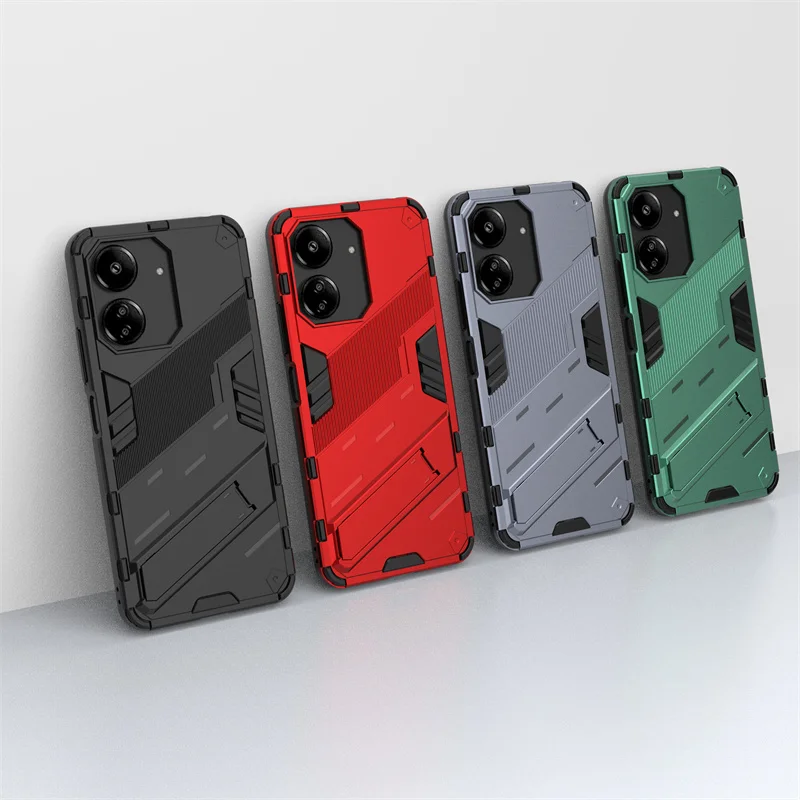 For Xiaomi Redmi 13C Cover Case Redmi 13C Capas Armor Phone Bumper Back Kickstand Shockproof Holder Cover For Redmi 13C Fundas