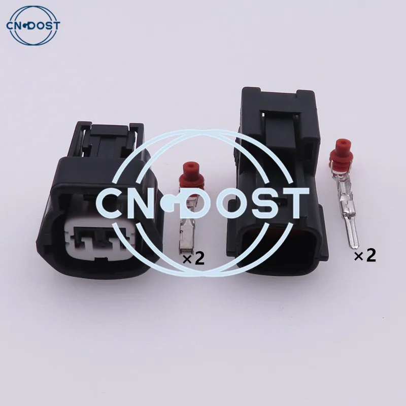 

1 Set 2 Pin 6189-1097 6189-0772 AC Assembly RS Series Auto Plug Electrical Water Temperature Sensor Socket Connector For Nissan