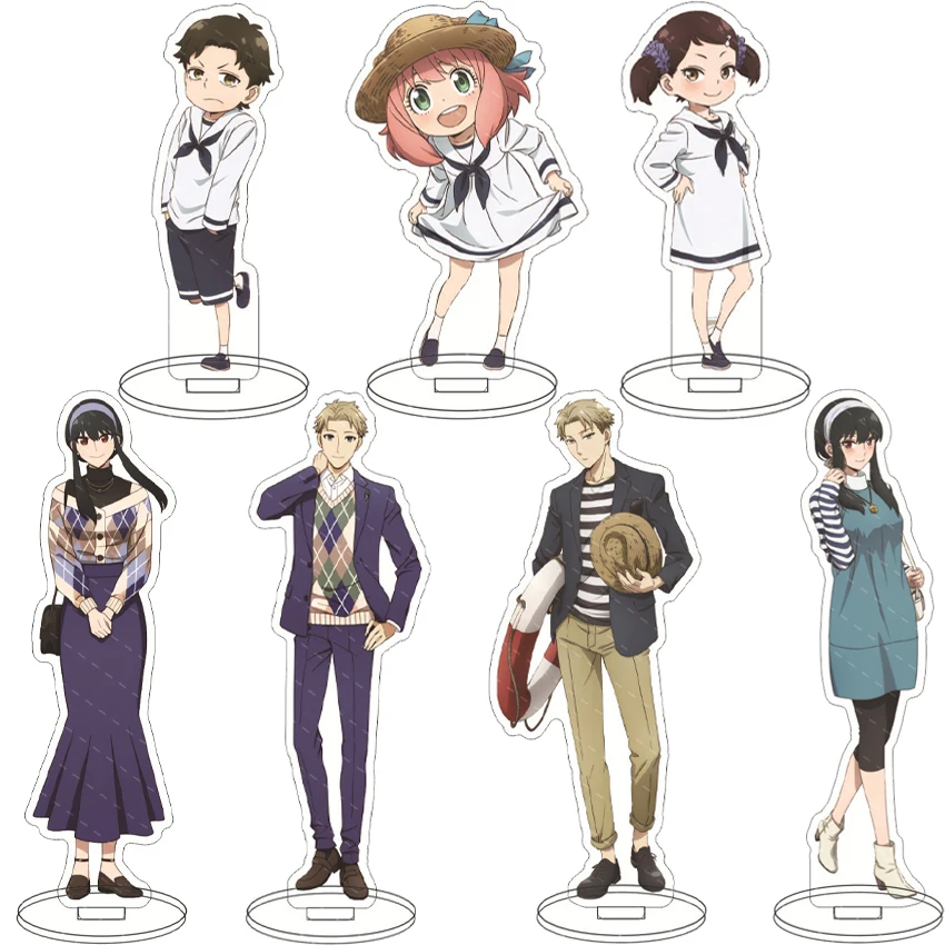 16CM Anime Figure ‌SPY×FAMILY‌‌‌ Yor Forger Anya Forger Damian Desmond Twilight Bond Cos Acrylic Stand Ornaments Chrismas Gifts