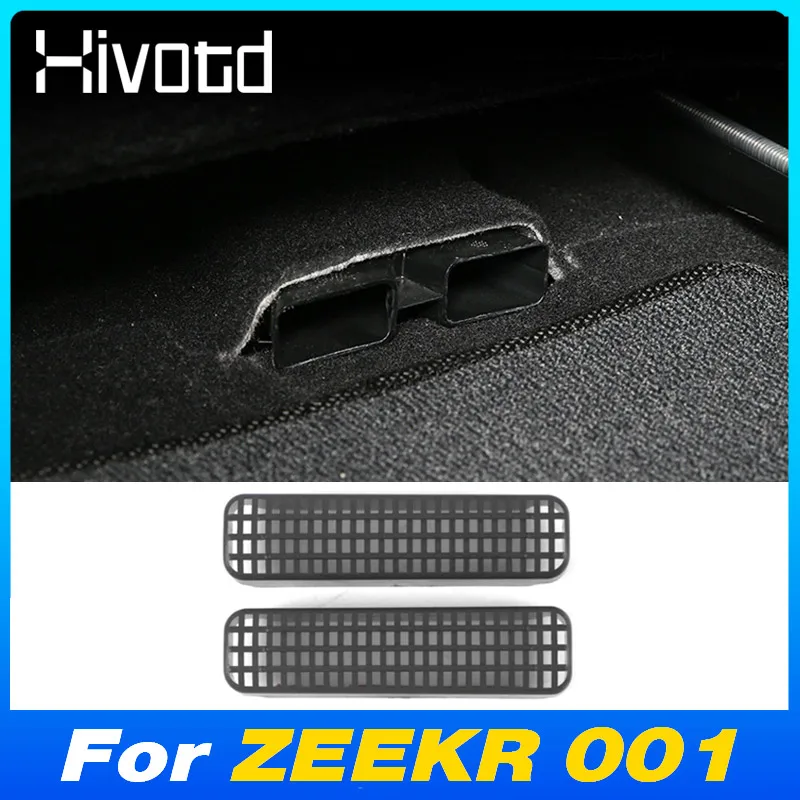 

Car Under Seat Exhaust Protection For ZEEKR 001 WE ME YOU Z-sport Vent Air Outlet Grille Cover Interior Product Accessories 2024