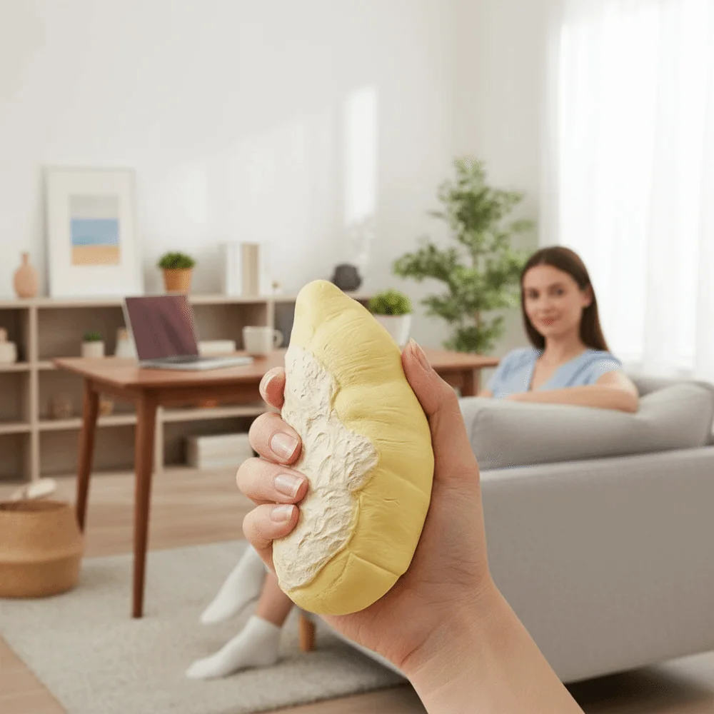 Release Hand Simulated Durian Squeeze Toy Sensory Stretch Slow Rebound Squeeze Toy Relax Gift Elastic Slow Rebound Vent Toy