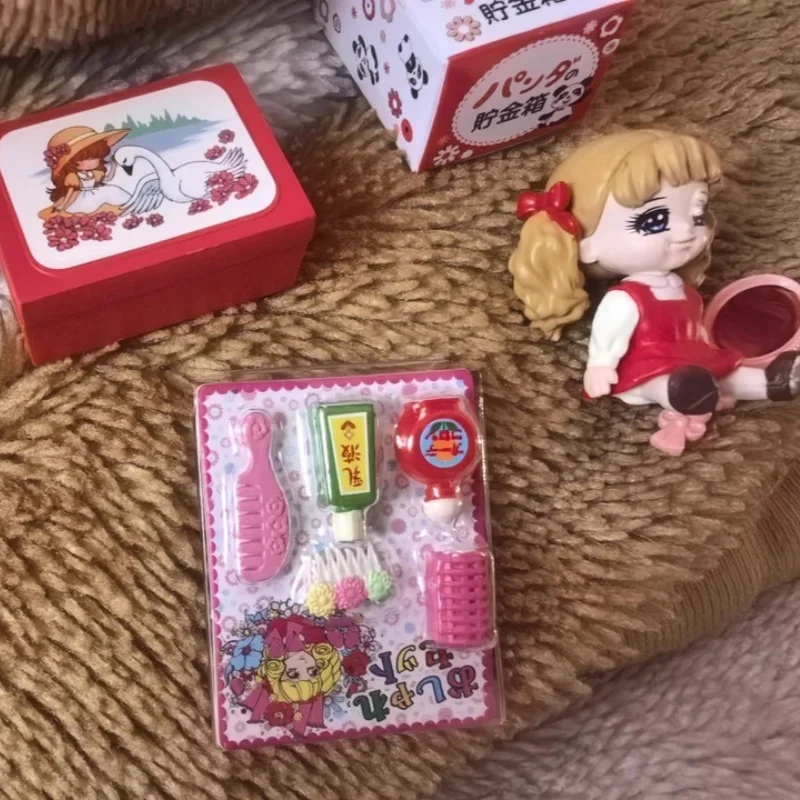 熱いアニメ昭和レトロな思い出私の部屋ブラインドボックスアクションフィギュアPVCミニチュアシーンモデルスタチューレメントツイストエッグギフトトイ