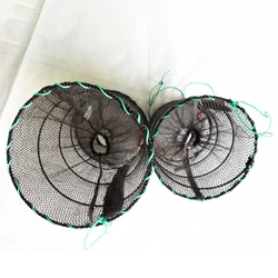 Fishing Folding Mesh Cage Minnow Fish Cage Mesh Hole Universal for All Types Fish