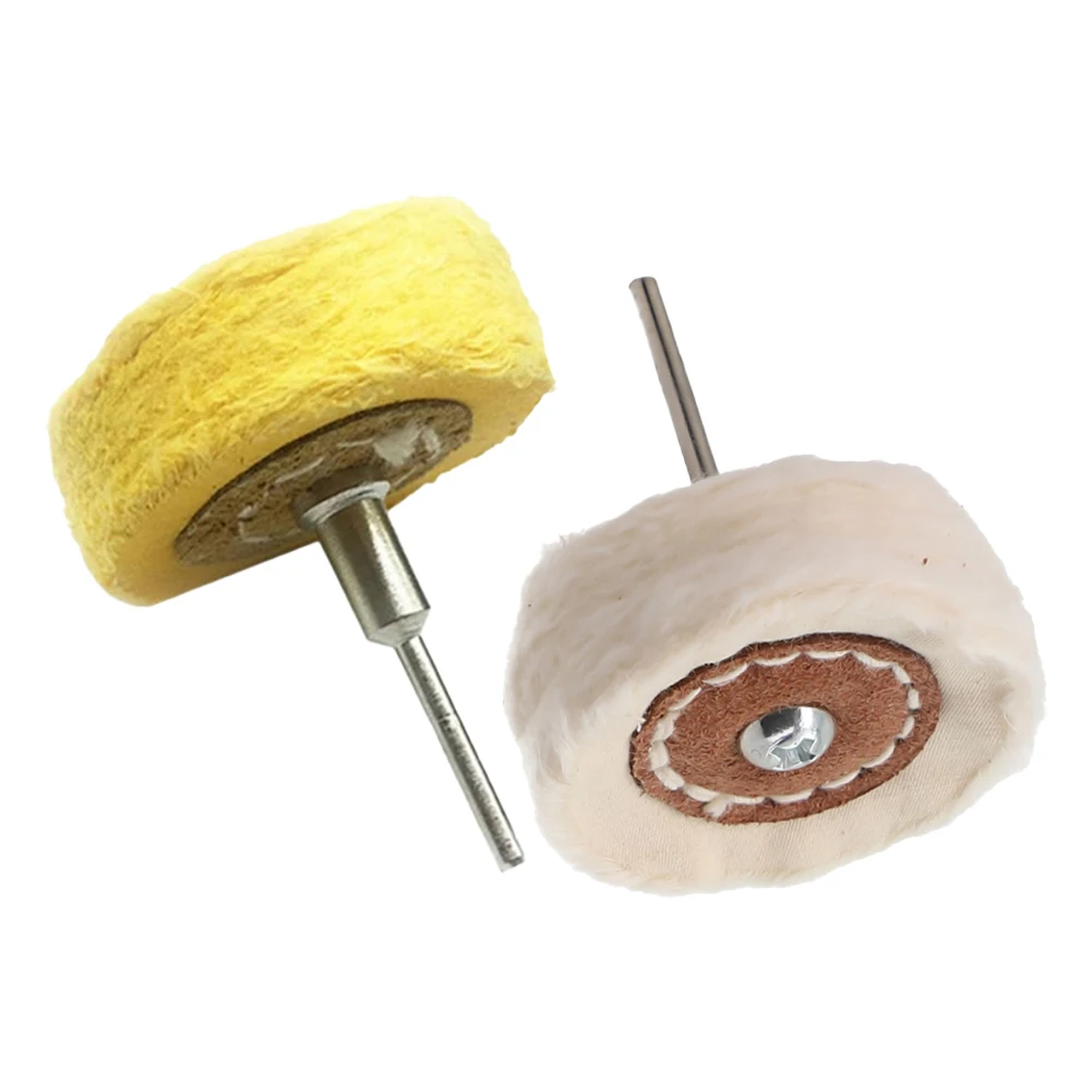 4PCS 50mm Polishing Cloth Wheel Brush Head Grinder Buffing Accessory Rotary Tool Electronic Dremel Accessories For Rotary Tools