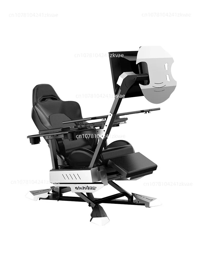 

Ergonomic Excellence Cockpit Gaming and Office Chair Computer Reclining Cockpit Gaming Chair (Exclude 2 Monitors)