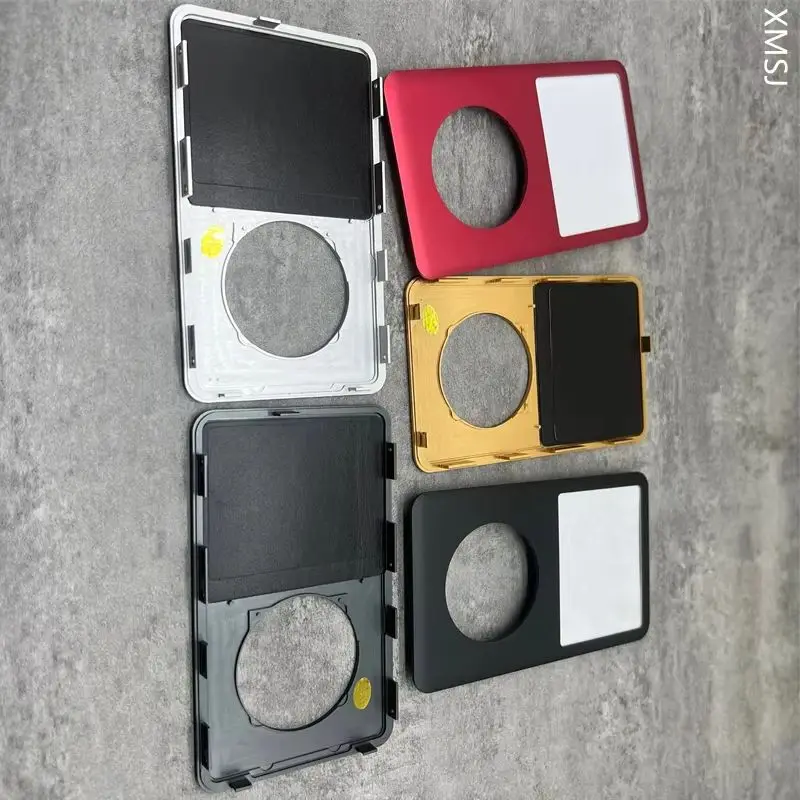 black grey gray gold red silver front faceplate housing case cover lens window for iPod 6th 7th classic 80gb 120gb 160gb