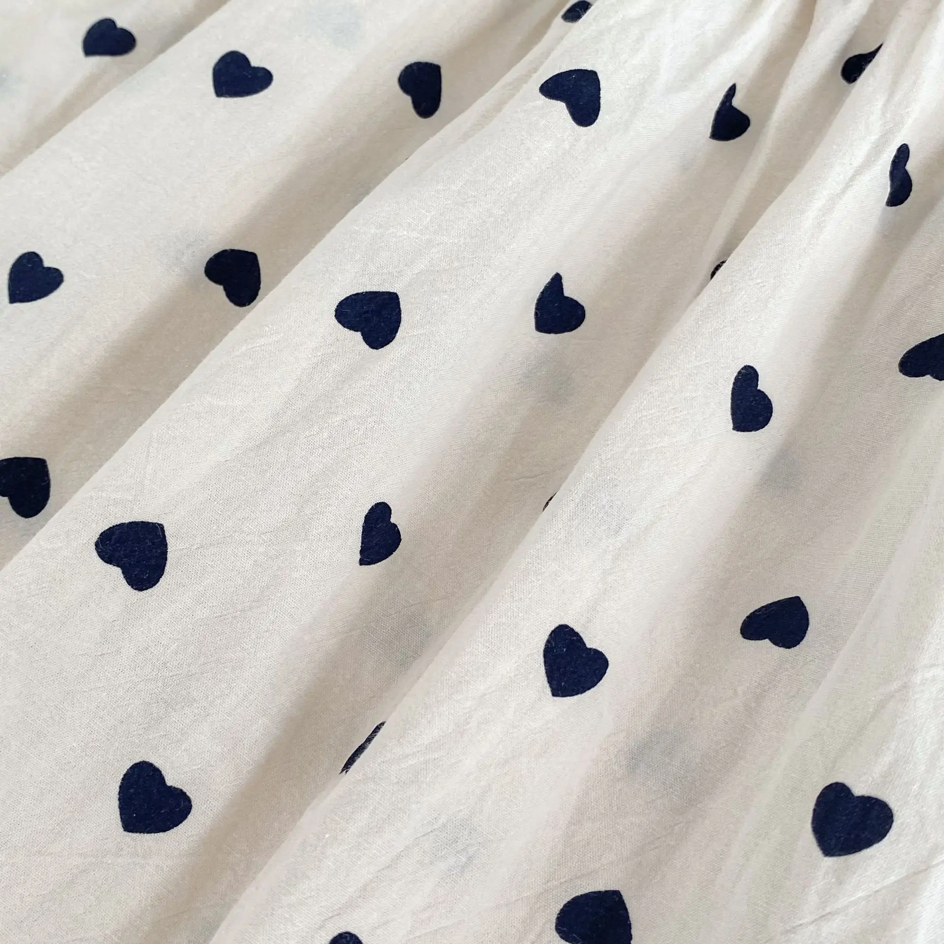 2026 Neues Frühlings-Schwesterkleid 2-6 Jahre Mädchen Partykleid Baumwolle Kinder Herzförmiges Kleid 0-24 Monate Baby Mädchen Kurzarm Bedruckter Strampler – Detail 19