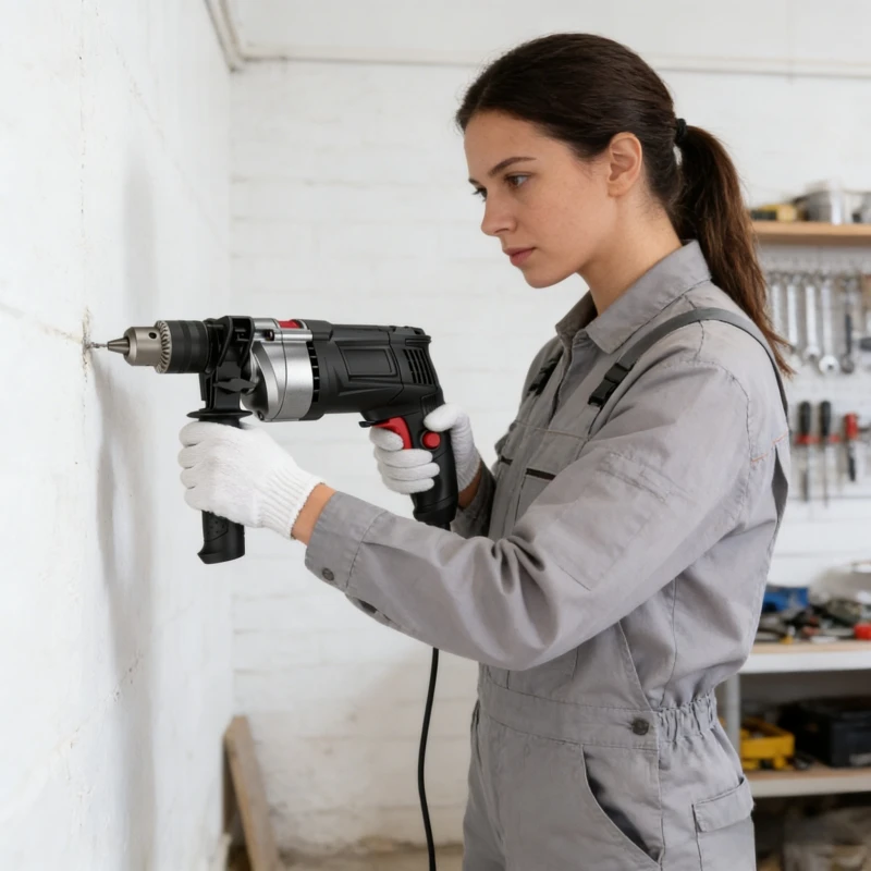 Impact Drill Household Tools Multi-Function Hand Electric Drill Dual-Purpose Electric To High-Power Impact Drill Electric Hammer