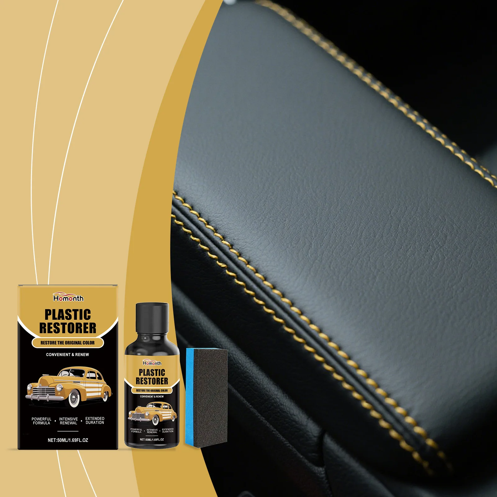 

왁 복원 Автомобильный пластик Восстановление Уход Средство Чистка салона Ремонт Чистое восстановление Чистое восстановление Средство Осветляющий уход