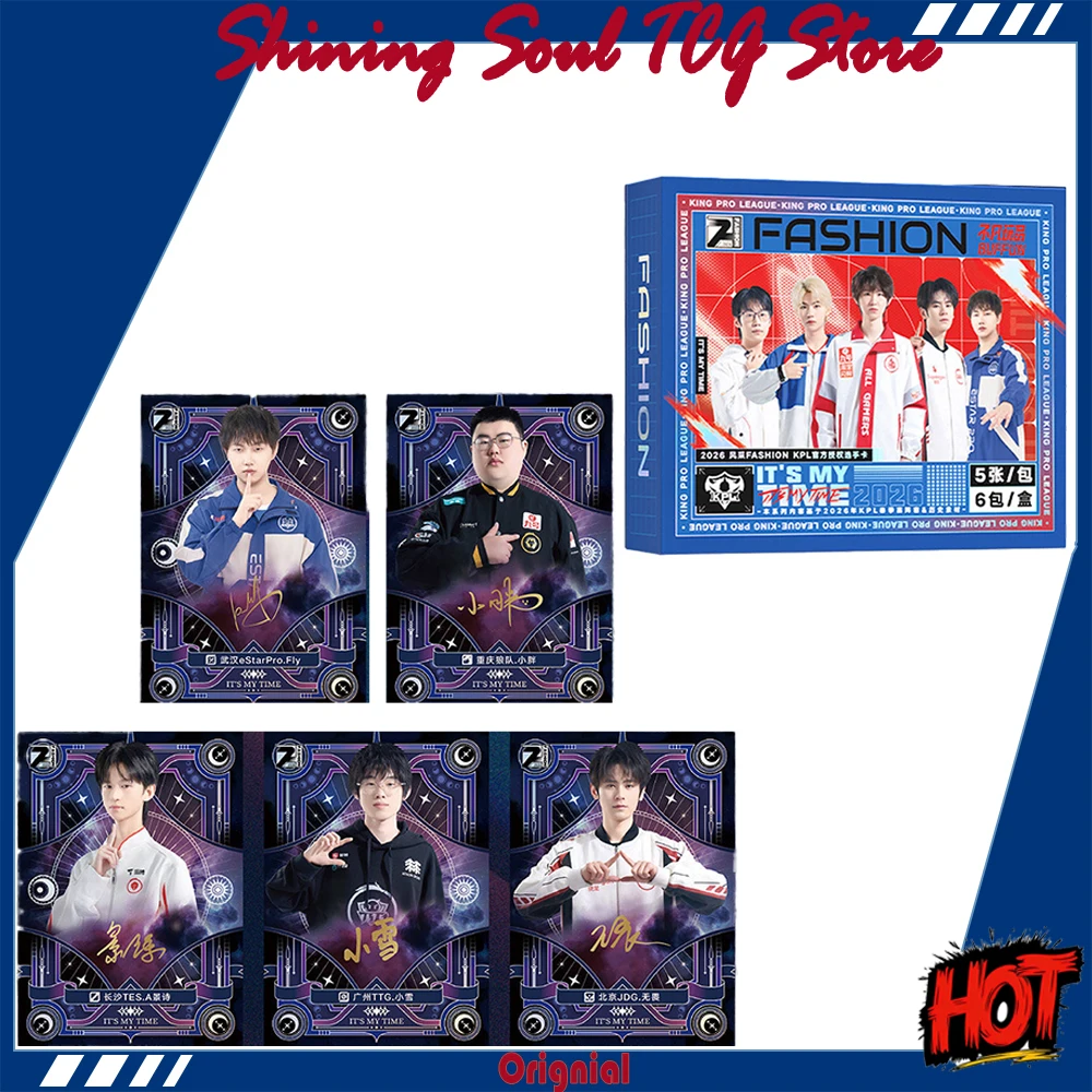 BUFFUN Honor of Kings KPL Elegant Player Collectible Cards E-sports Merchandise Chengdu AG Chongqing Wolves Beijing JDG MN Cards
