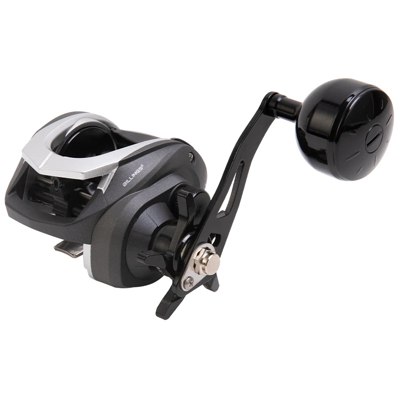 BILLINGS SD Series,6.3:1 Gear Ratio,Carbon Fiber Shell,35LB Max Drag,Metal Baitcasting Reel,For Freshwater Saltwater