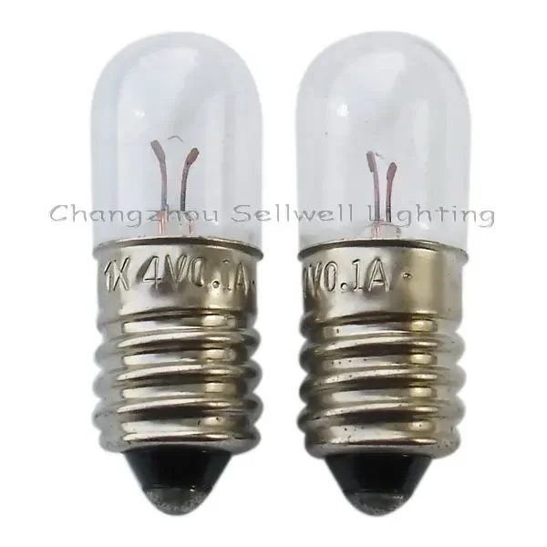 2025 E10 T10x28 4v 0.1a Miniature Lamp Bulb Light A112  Sellwell lighting factory