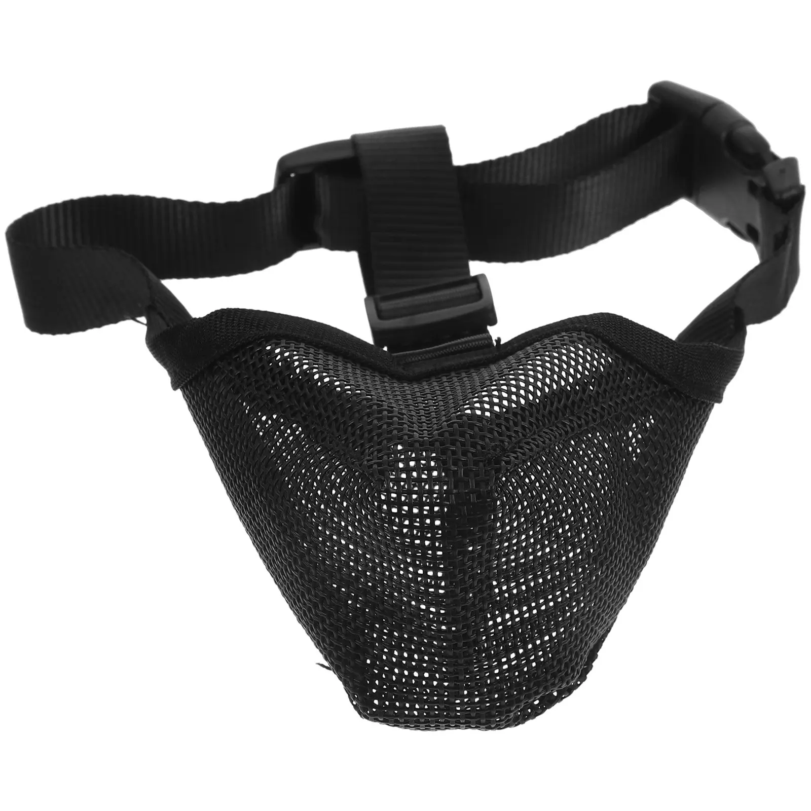 Premium Breathable Pet Dog Muzzle Adjustable Comfortable Portable Compact Reusable Dog Mouth Cover for Puppies and Small Dogs