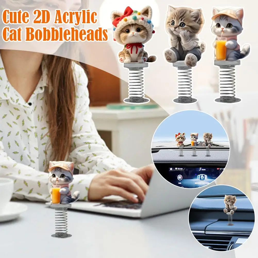 귀여운 Bobble 자동차 대시 보드 장난감 장식 인테리어 액세서리 쉐이크 댄스 장난감 동물 자동차 홈 Dec S7x1에 대한 재미 있은 귀여운