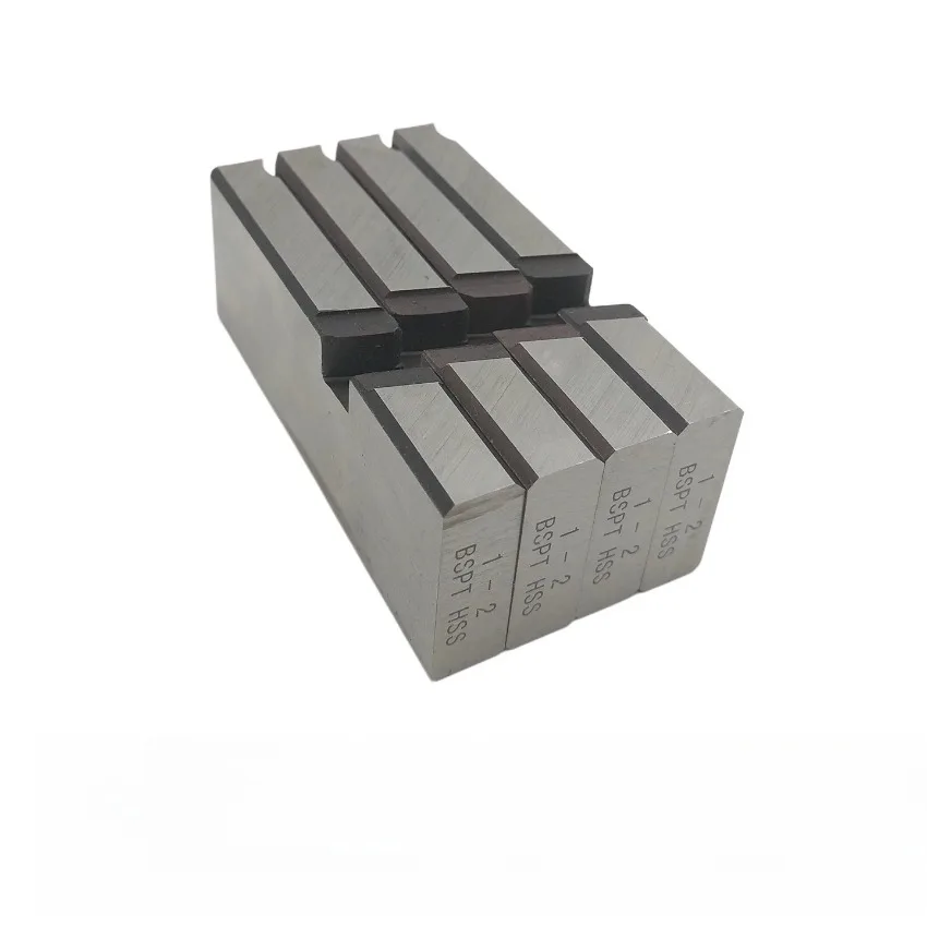 4pcs/Set HSS Pipe Threading Dies - NPT/BSPT 1/2-3/4