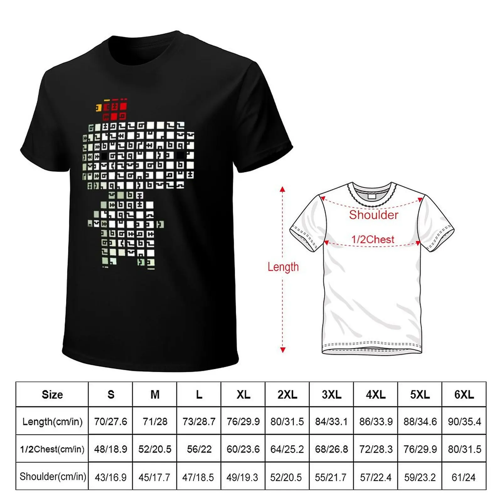 Fez Tiles T-Shirt Comfortable Workout Short Sleeve Shirt