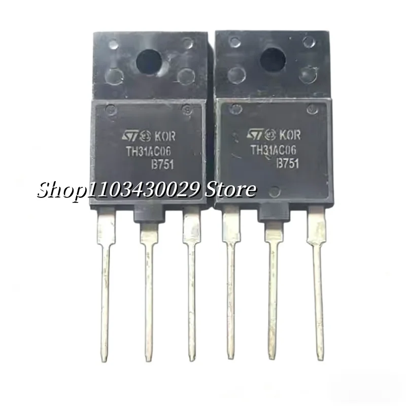 10Pcs Refurbished original STTH31AC06SPF TH31AC06 TO-3PF 31A 600V fast recovery rectifier diode