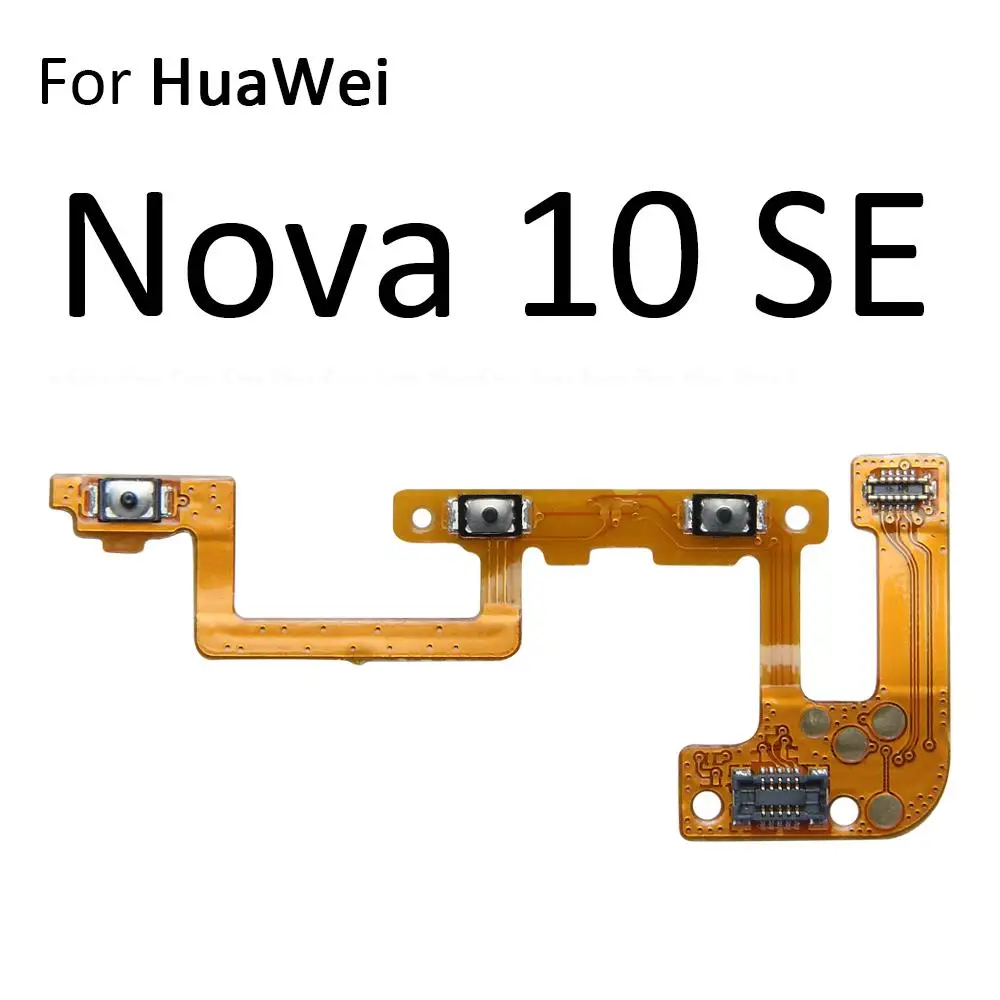 Mute Switch Power Key Repair Parts For HuaWei Nova 10 10z 9 8i Y61 Y70 Y71 Y90 Pro Plus SE ON OFF Volume Button Control Flex image 4
