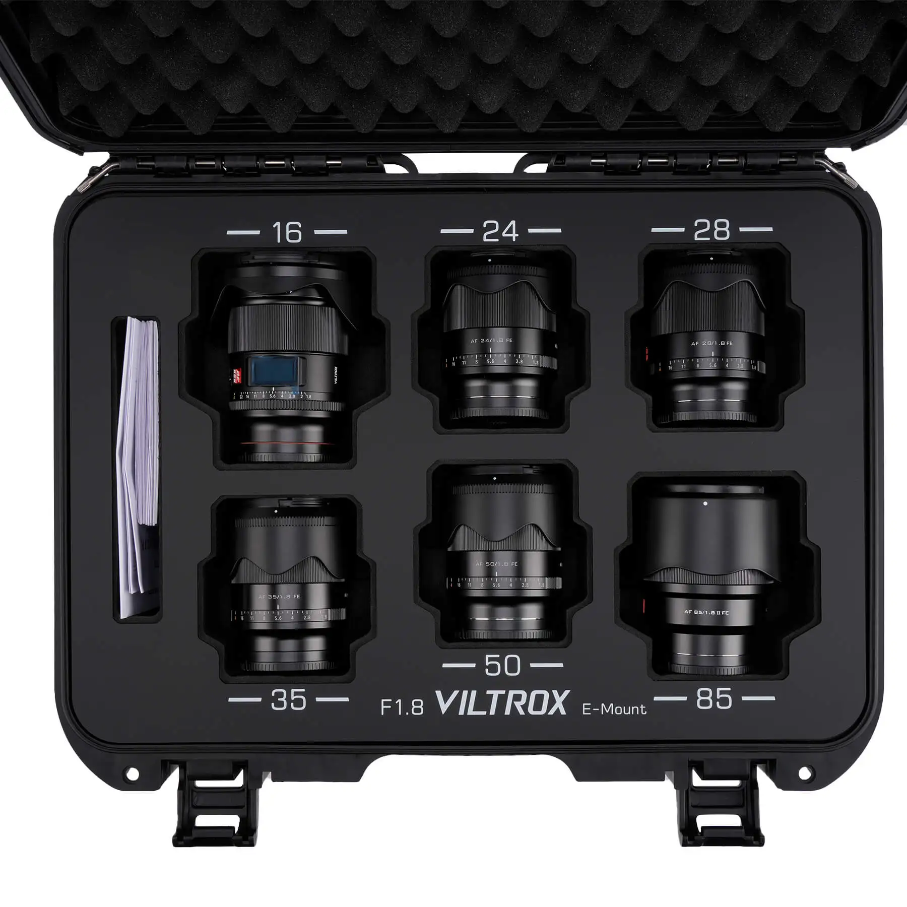 Viltrox AF16mm 24mm 28mm 35mm 50mm 85mm F1.8 Full Frame Lens Kit for Sony E Mount With Protective Case