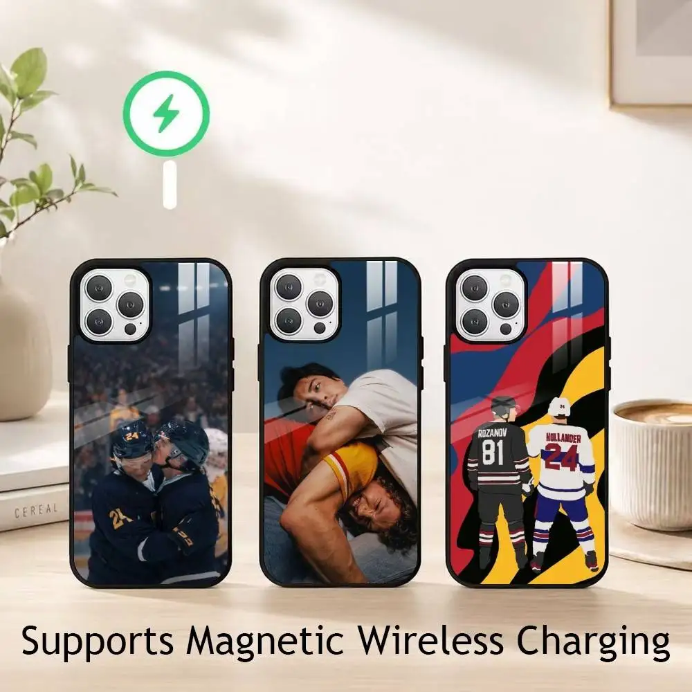 

BL-H-Heated R-Rivalry Phone Case For iPhone17,16,15,14,13,12,11 Plus,Pro Supports Magnetic Wireless Charging