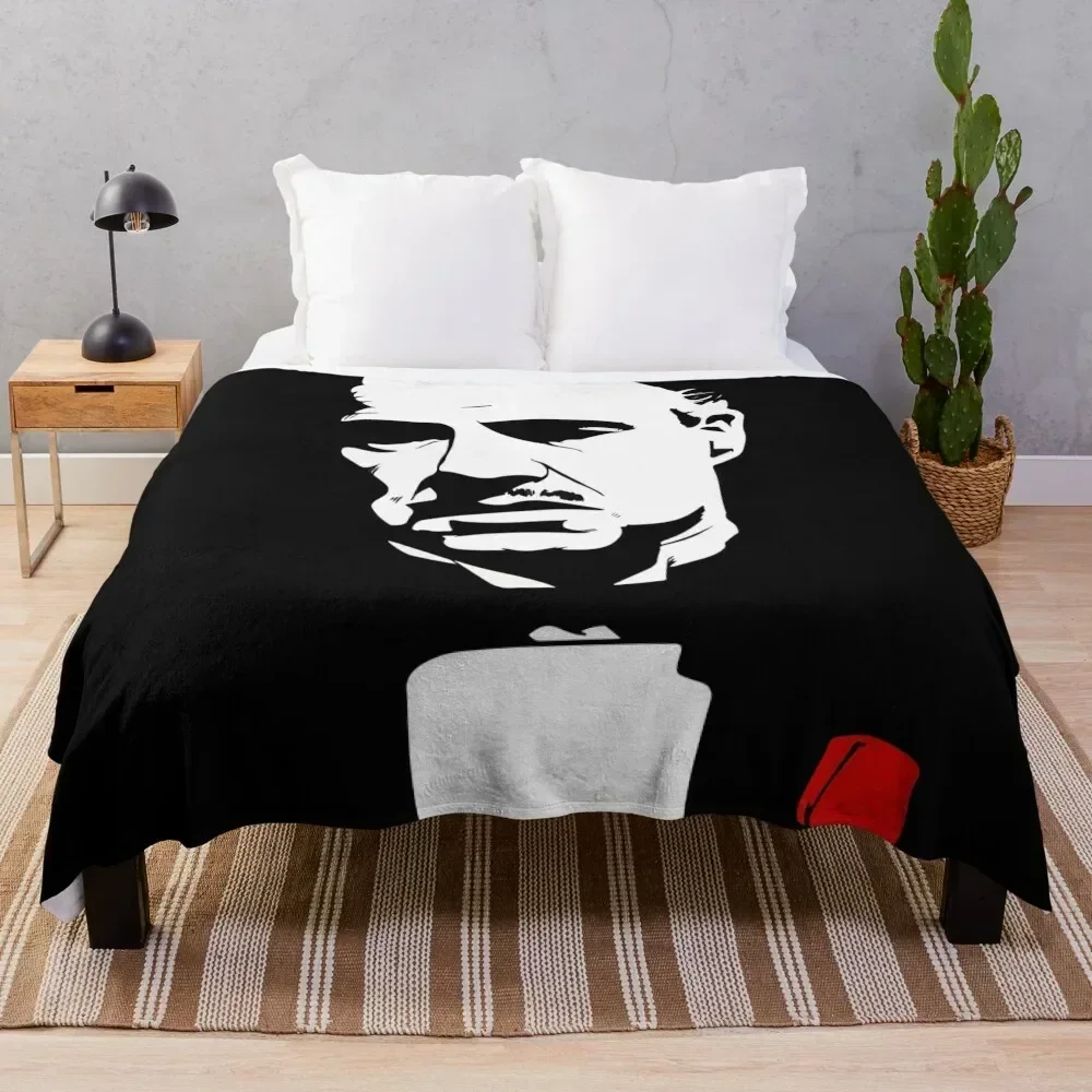 

The Godfather Flower Throw Blanket