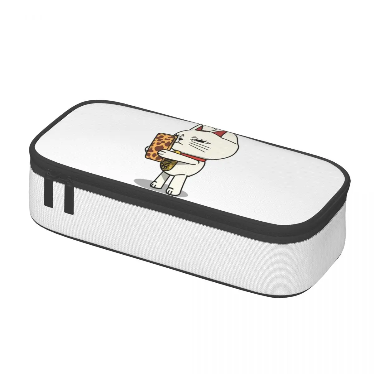 Anime Dandadan Cat Turbo Granny On Phone Astuccio per matite Divertente portapenne Borsa per bambini Grande portaoggetti Regali per ufficio Astucci