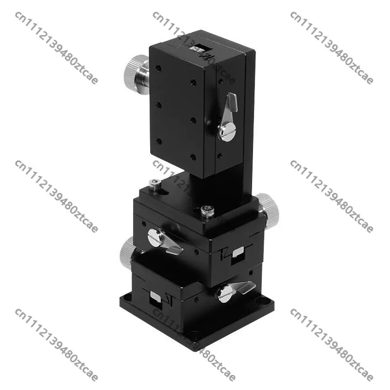 Combination Dovetail Linear Stage, Manual Cross Precision Fine Tuning Slide Platform, Multi-axis Straight Displacement Table