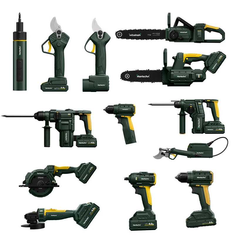 Kit Herramientas N in One 20V High Quality Cordless Impact Wrench Tools Lithium-lon Combo Kits Cordless Power Tool Set