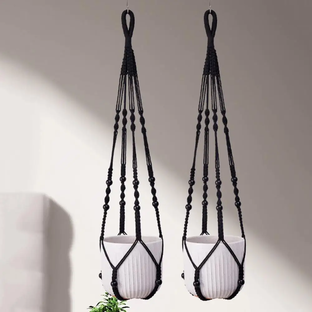 

Hanging Plant Holder Boho Macrame Plant Hanger Hanging Basket Set for Home Garden Decor Cotton Rope Flower Pot Holder Strong