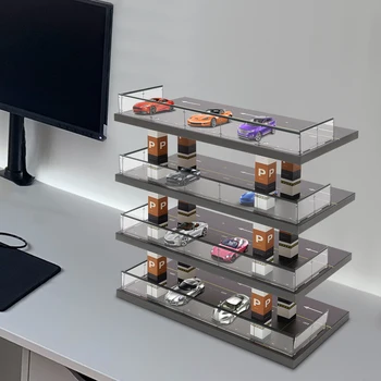 1:64 Scale Diorama Parking Display for Model Cars