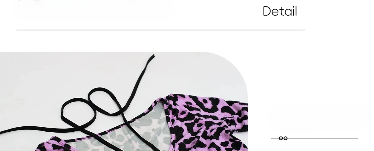 Bauchtanz-Übungsset mit Leopardenmuster, kurzärmeliges Oberteil + sexy langer Rock mit Schlitz, 2-teiliges orientalisches Tanzkostüm für Tänzerinnen – Detail 6