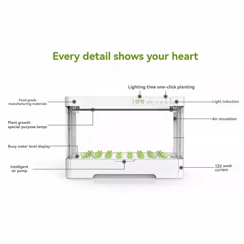 Indoor Intelligent Soilless Cultivation Hydroponics Planting Box-Strawberry Vegetable Planting Machine Automation Equipment