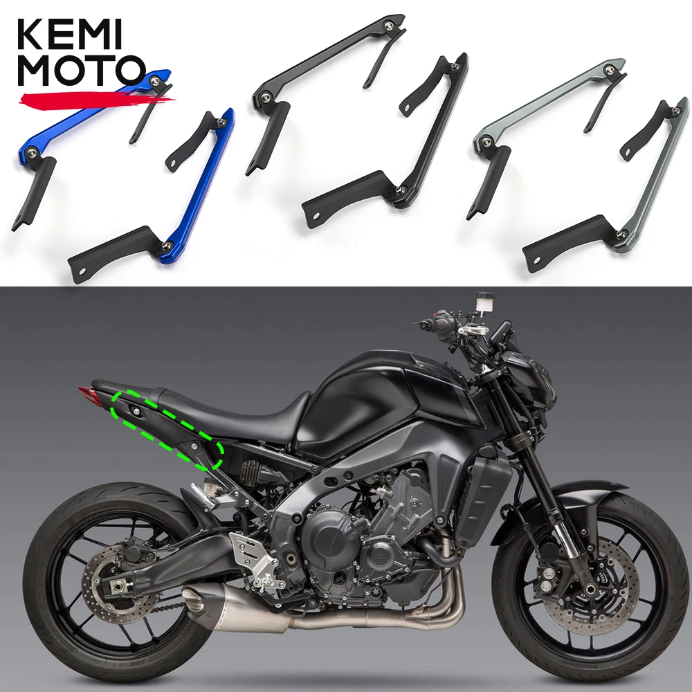 Motorcycle Accessories for YAMAHA MT-09 FZ-09 MT09 FZ09 MT FZ 09 2021 2022 Rear Seat Passenger Pillion Hand Handle Grab Bar CNC