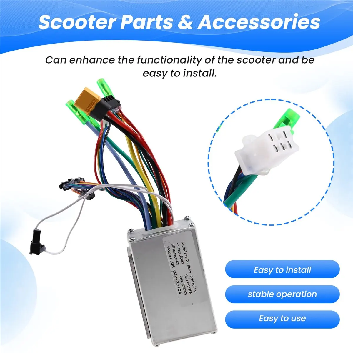 

Привлекательный контроллер для аксессуаров для электрических скутеров KuKirin G2 Pro, подходит для аксессуаров для скутеров G2 Pro, материнская плата