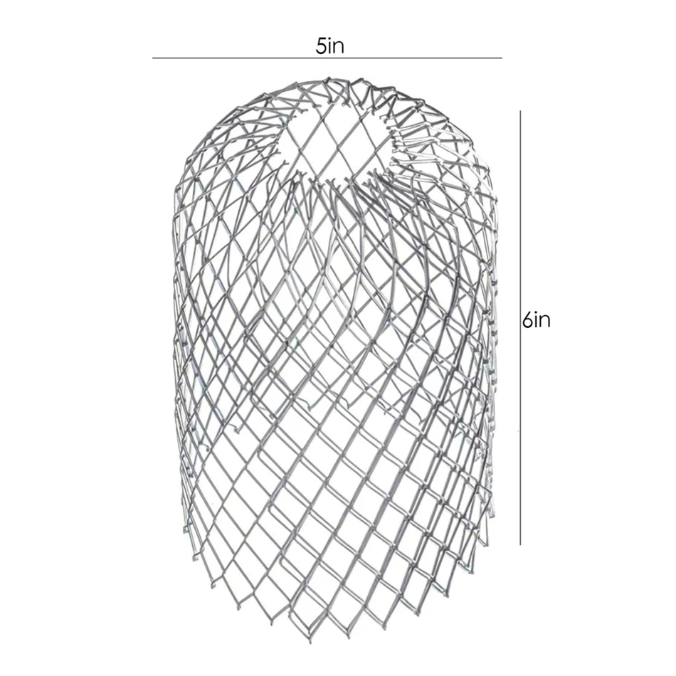 Protecteur de gouttière de toit en aluminium, extension de 3 pouces, filtre à crépine, arrêts de cigarette, proximité du cuir chevelu, débris,