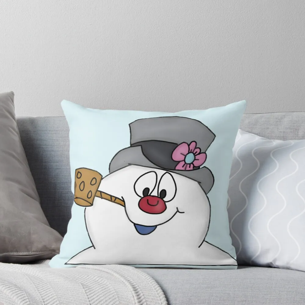 

Frosty the Snowman Throw Pillow autumn decoration Pillowcases For Pillows