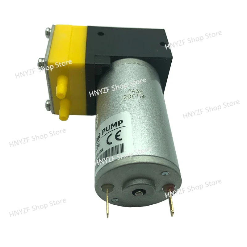 24V DC Motor Miniature Diaphragm Vacuum Pump 0.4-1 L/min Sampling Pump Self-priming Pump