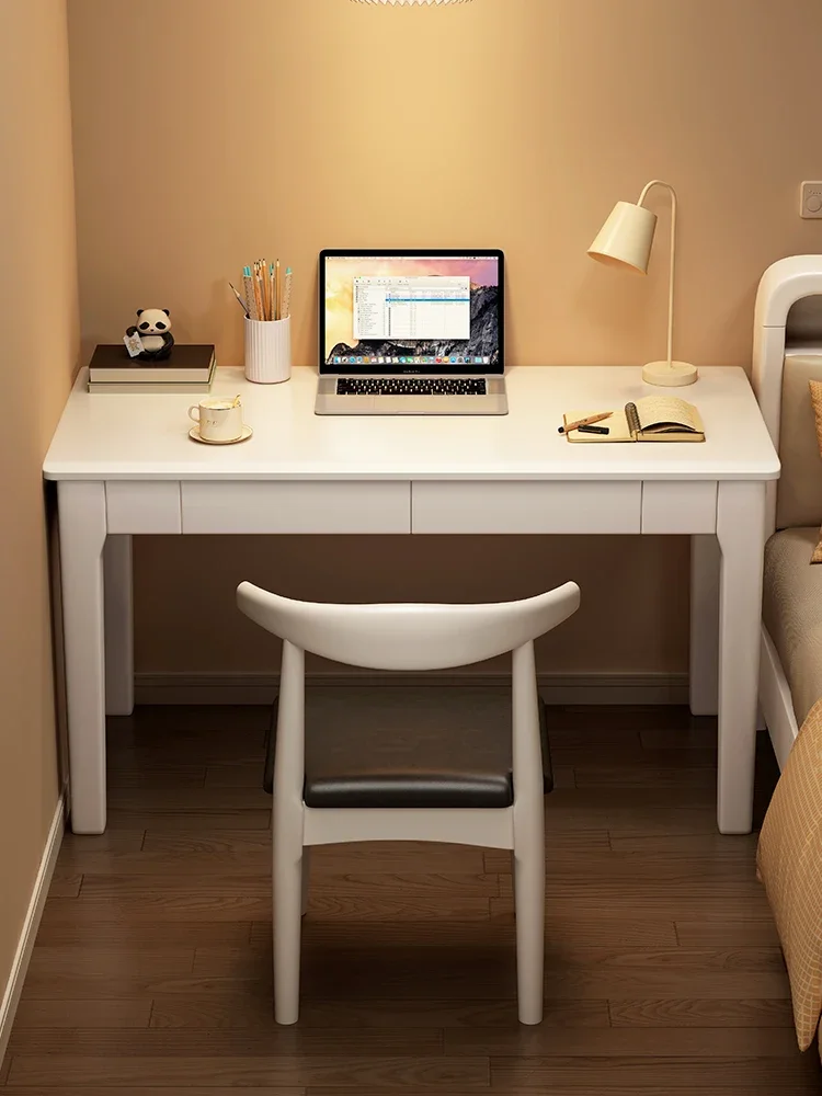 Solid wood narrow desk simple household computer desk small apartment bedroom study table
