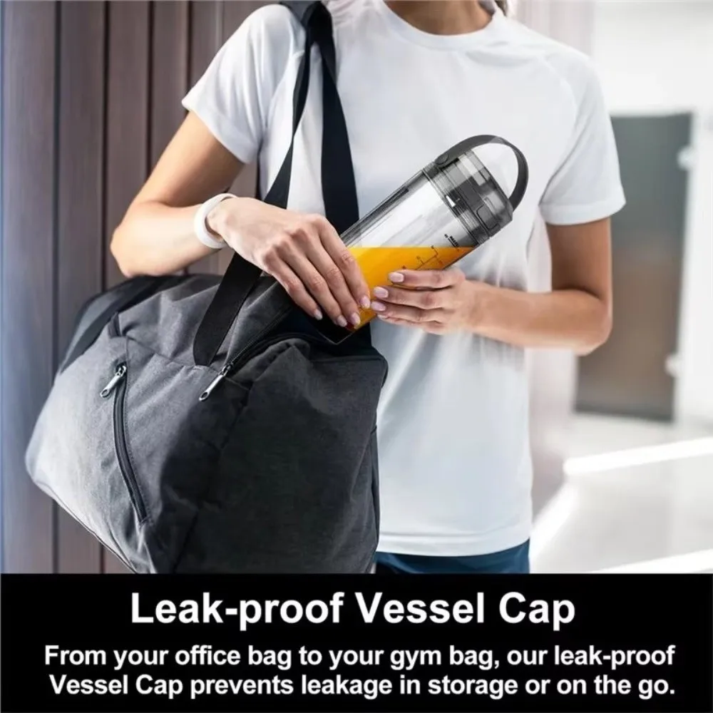 Portable Replacement Parts Dishwasher Safe Leakproof Blade Cover Durable Food Grade Vessel Cap for Ninja Blast Container