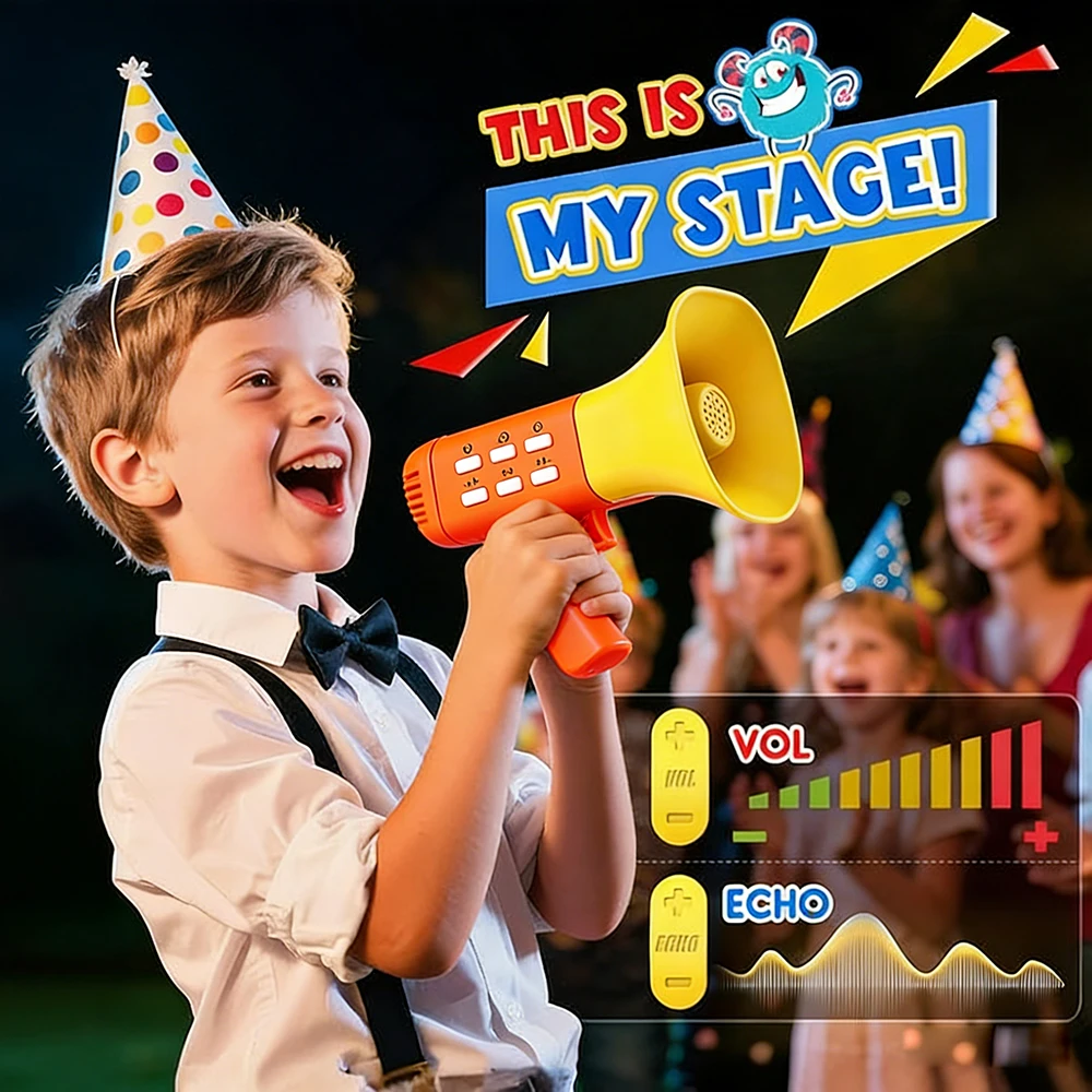 

Children's Voice Changer - Children's Party Gift - Voice Changer for Boys and Girls Birthday Gift - Toy