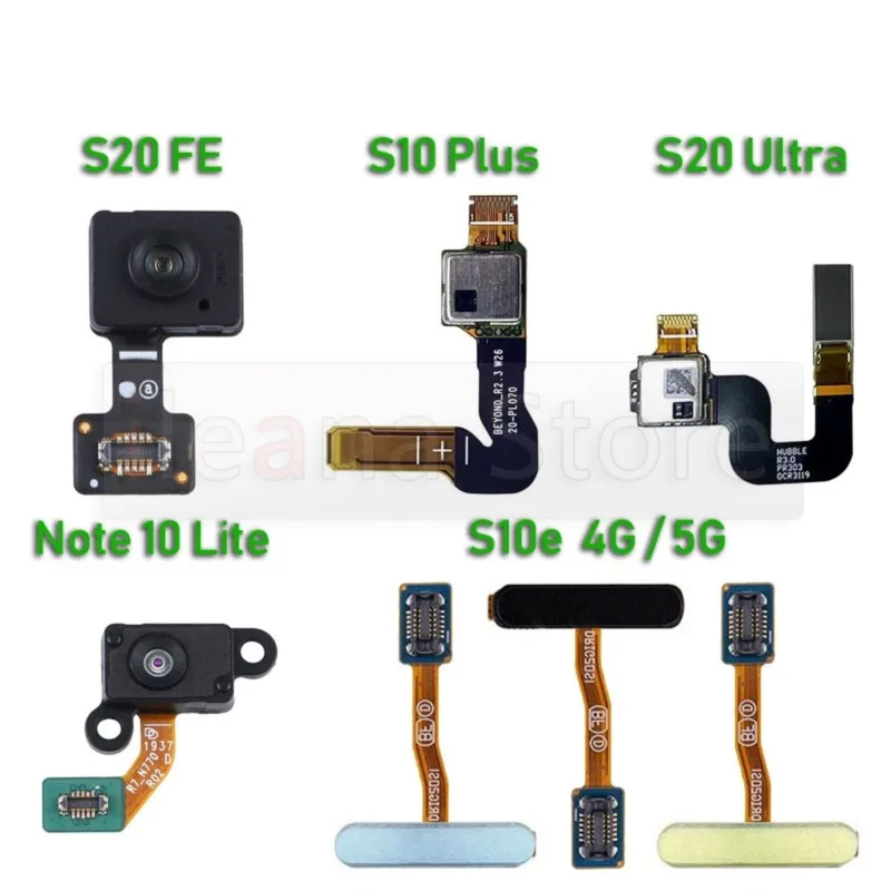 

Home Button For Samsung Galaxy S10 S20 Note 10 Lite S10E FE G973F G970F G975F Aiinant Touch ID Fingerprint Sensor Flex Cable