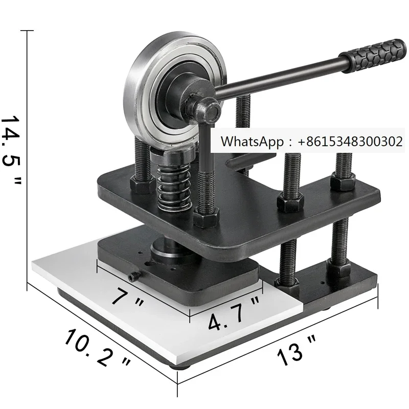 Heavy Duty Manual Paper Leather Die Cutting Press Machine Manual die-cutting machine leather die cutting press