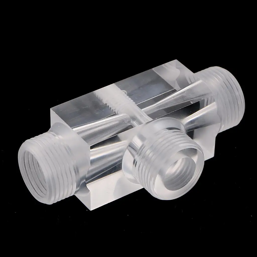 Clear Jet Aerator Of Venturi Valve for Water Treatment 60x30x32mm