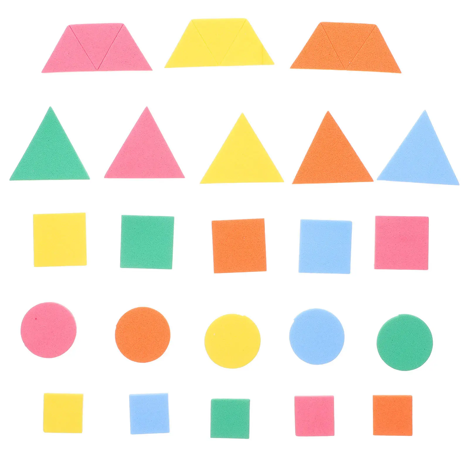

1500Pcs Geometric Shape Stickers Self Adhesive Eva Foam Shapes for DIY Craft Supplies Scrapbooking Project Decoration