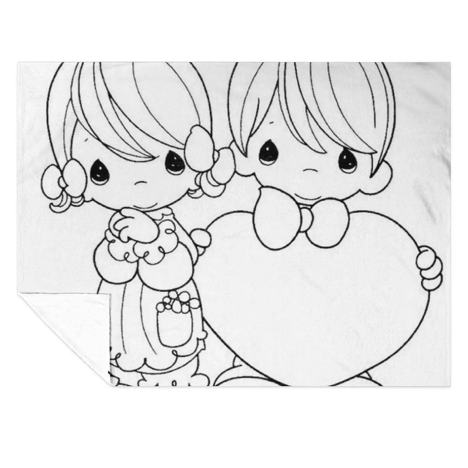 

Precious Moments Throw Blanket Multi-Purpose Luxury Brand Single Winter beds Blankets