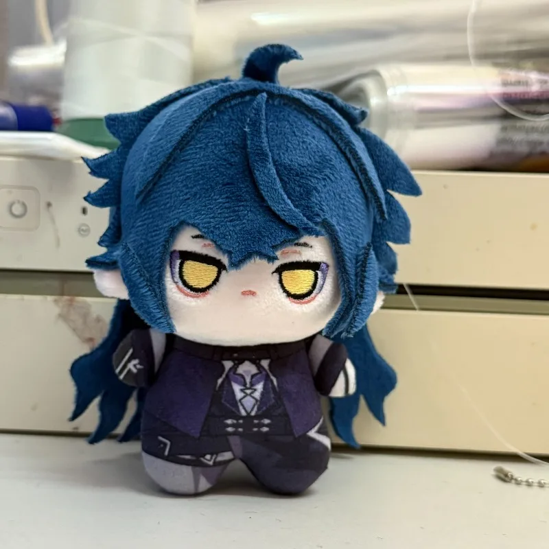 10cm anime jogo genshin impacto flins kawaii cosplay algodão boneca estrela do mar corpo dos desenhos animados mini macio plushies brinquedo figuras fãs presente
